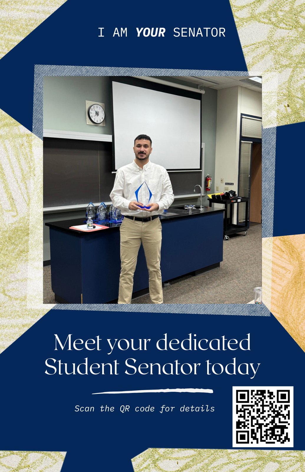 I Am Your Senator flyer