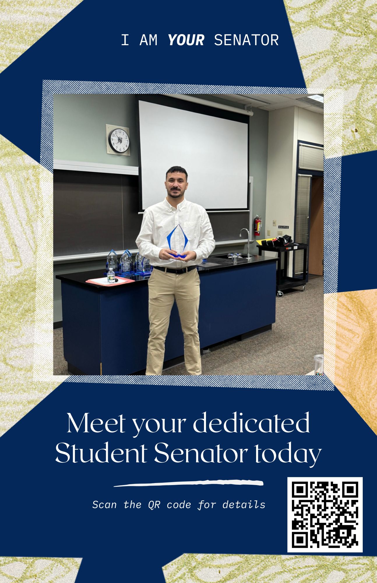 I Am Your Senator flyer