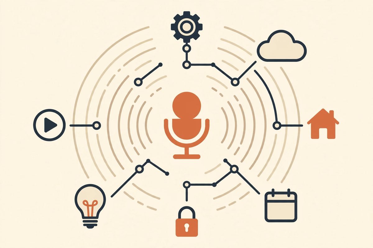 Voice assistant illustration