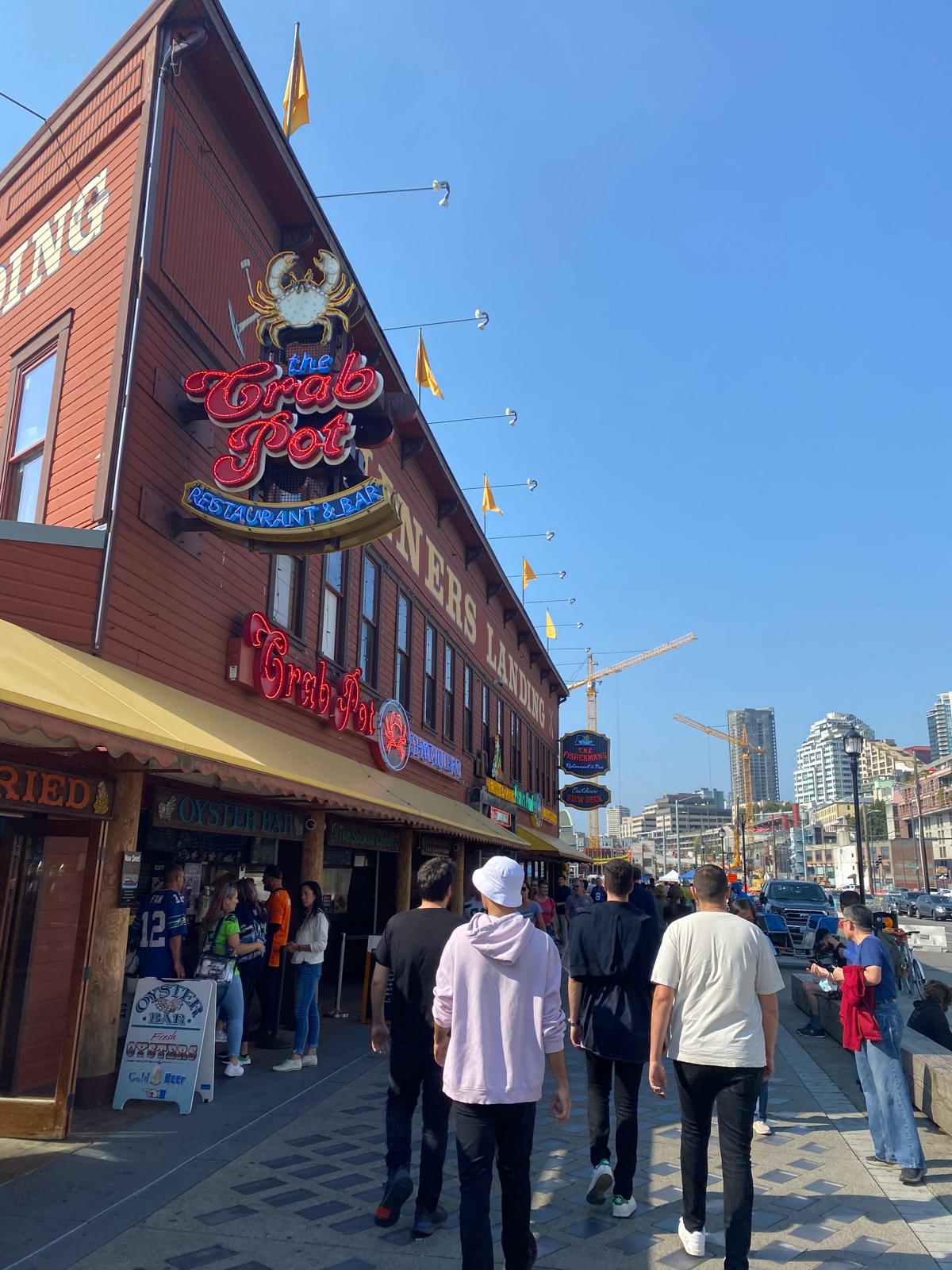 Seattle road trip with friends