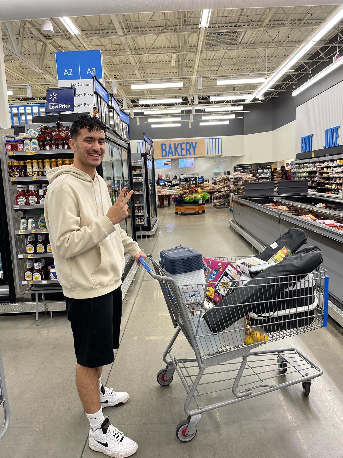 Stopping at a store in Pennsylvania